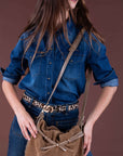LEANDRO Belt in Leopard