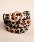LEANDRO Belt in Leopard