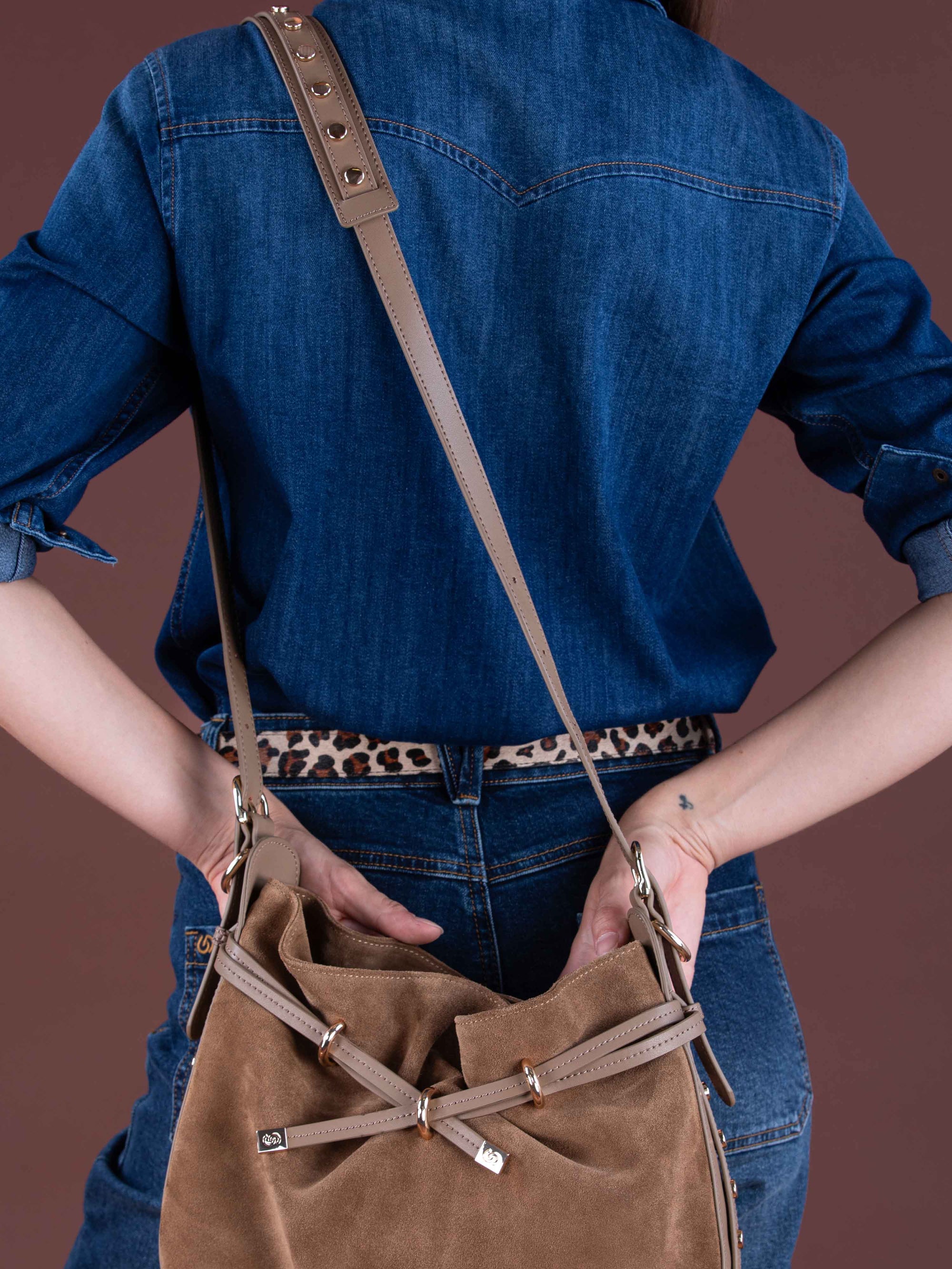 PRE-ORDER AVAILABLE LEANDRO Belt in Leopard.