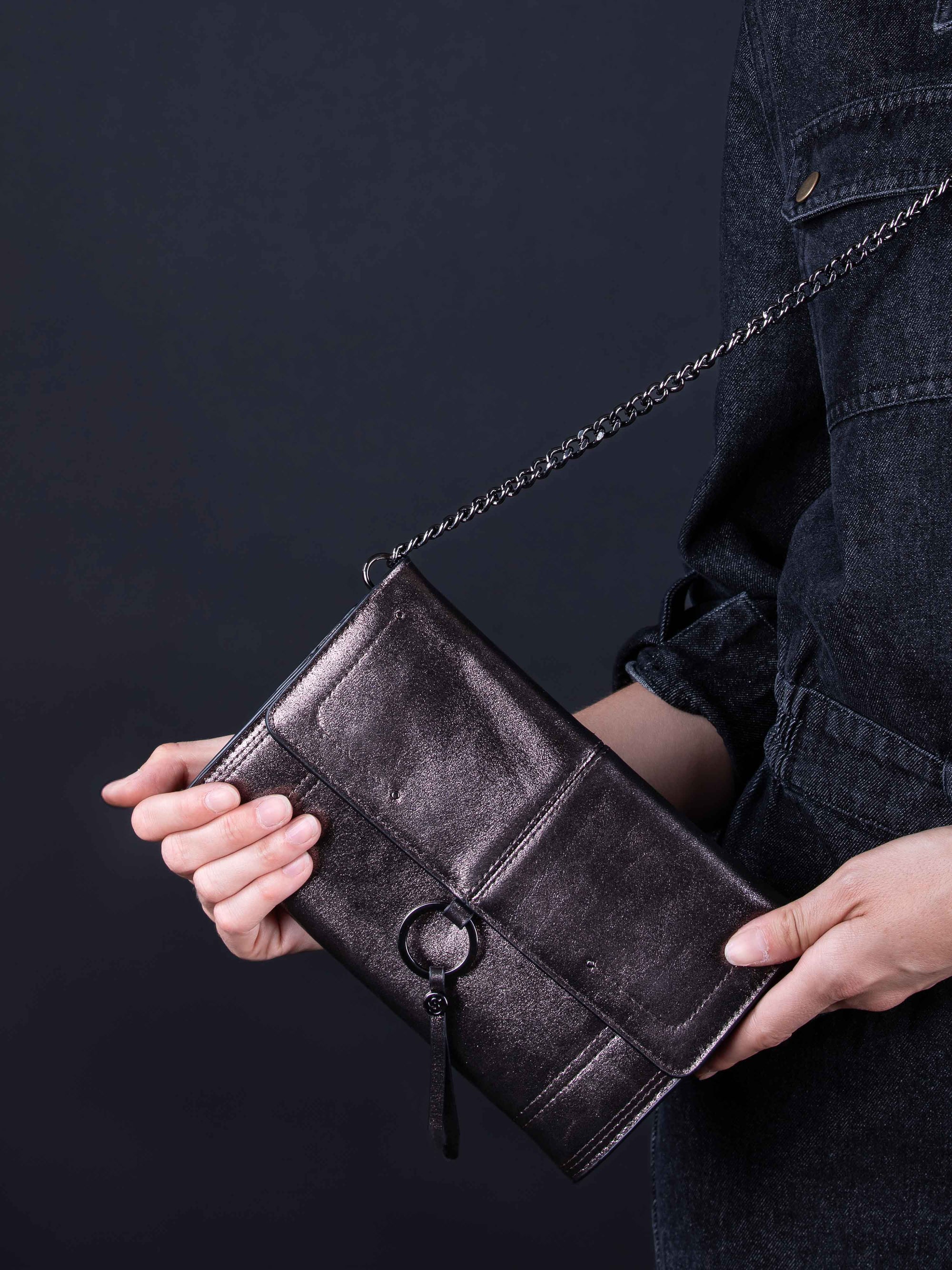 GABRIEL Mini Metallic Bag