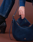 ROMAIN Small Purse in Denim Blue
