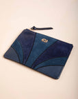 ROMAIN Small Purse in Denim Blue