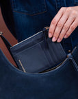 ROMAIN Small Purse in Denim Blue