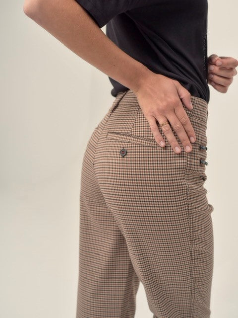 Checked Trousers