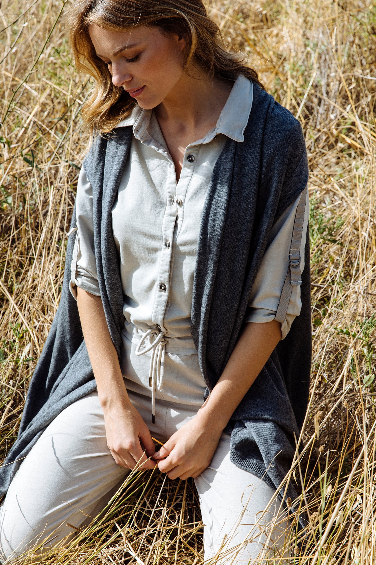 Jumpsuit in Putty