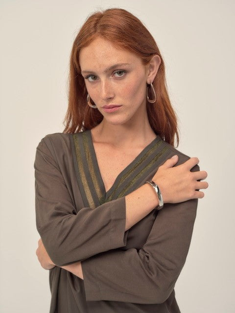 Lyocell Khaki Dress