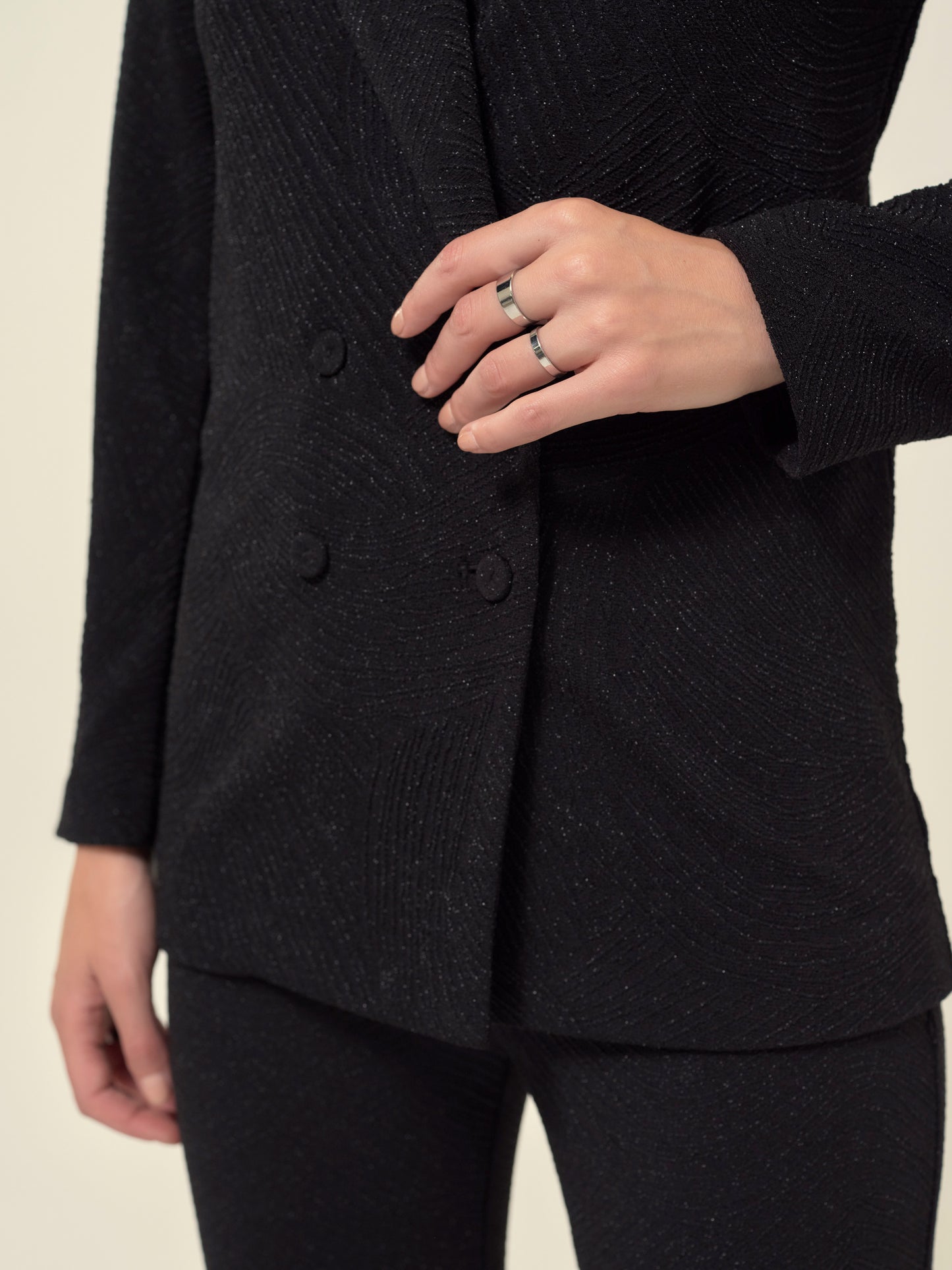 Textured Tuxedo Jacket