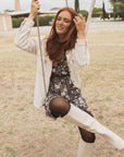 Floral Button Dress Size 10