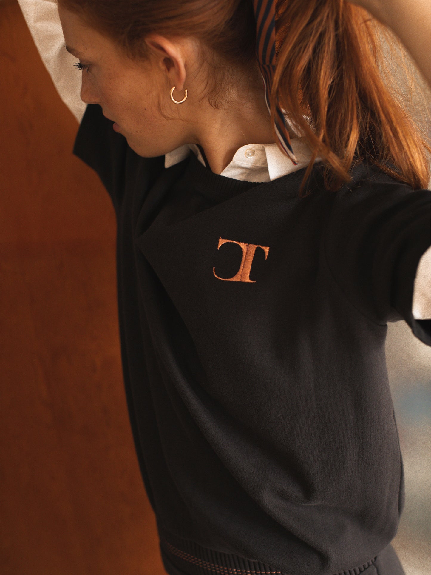 Charcoal Jumper Dress