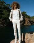 Carpenter trousers in Cream Size 10, 14