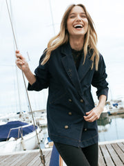 Nautical Jacket in Midnight Blue