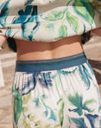 Watercolour Printed Trousers Size T4