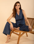 Wide-leg Jeans in Medium Denim Size 10, 18
