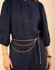 Jumpsuit in Midnight Blue Size T1, T2, T3