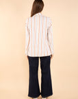 Striped Blazer