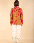 Printed Blazer