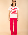 ONLY PINK T-Shirt Size T1