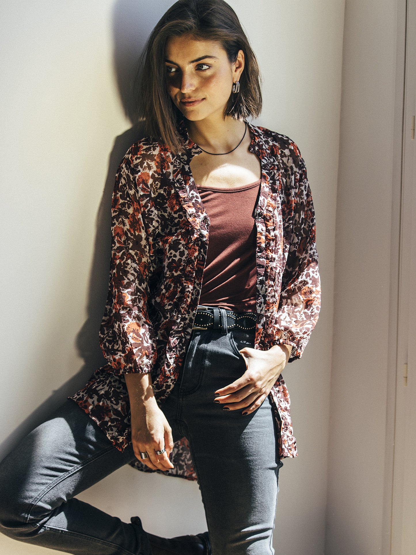 Cami Top Emma in Bordeaux
