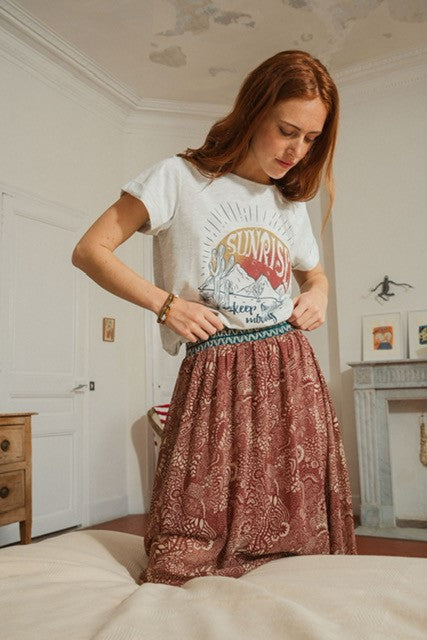Long Bohemian Skirt