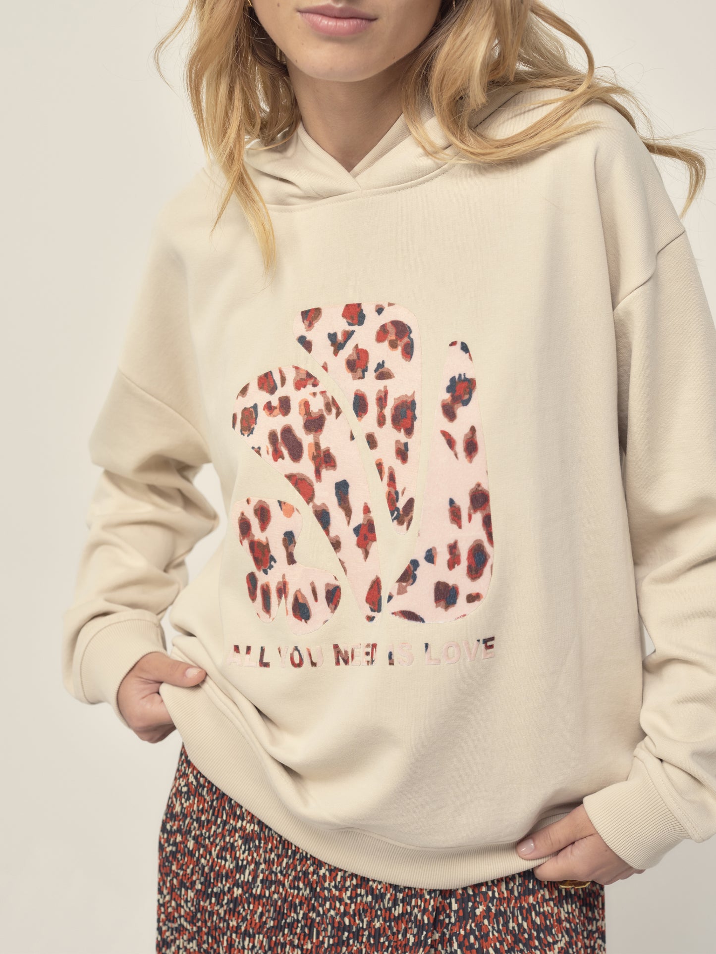Leopard Print Hoodie