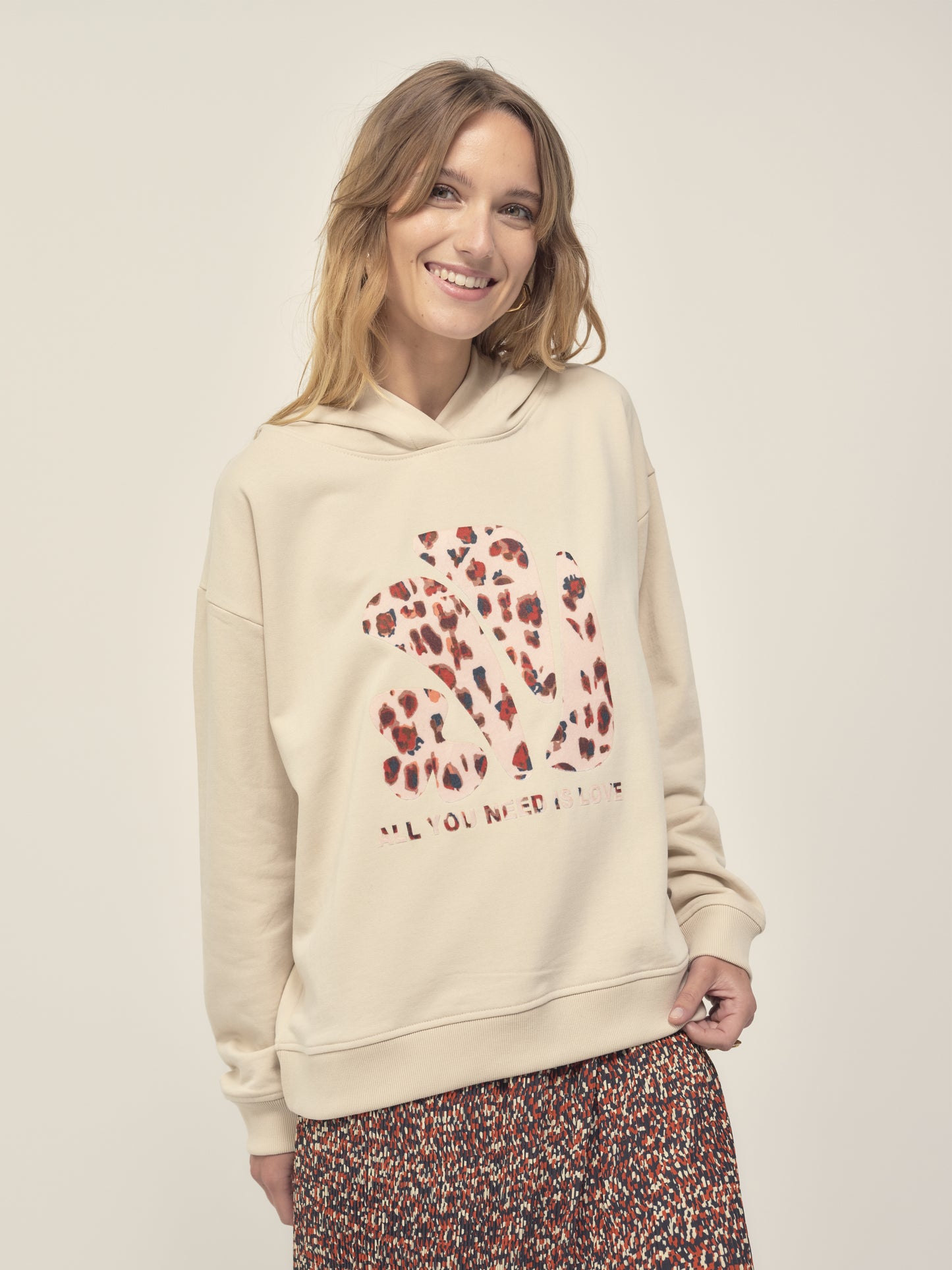 Leopard Print Hoodie