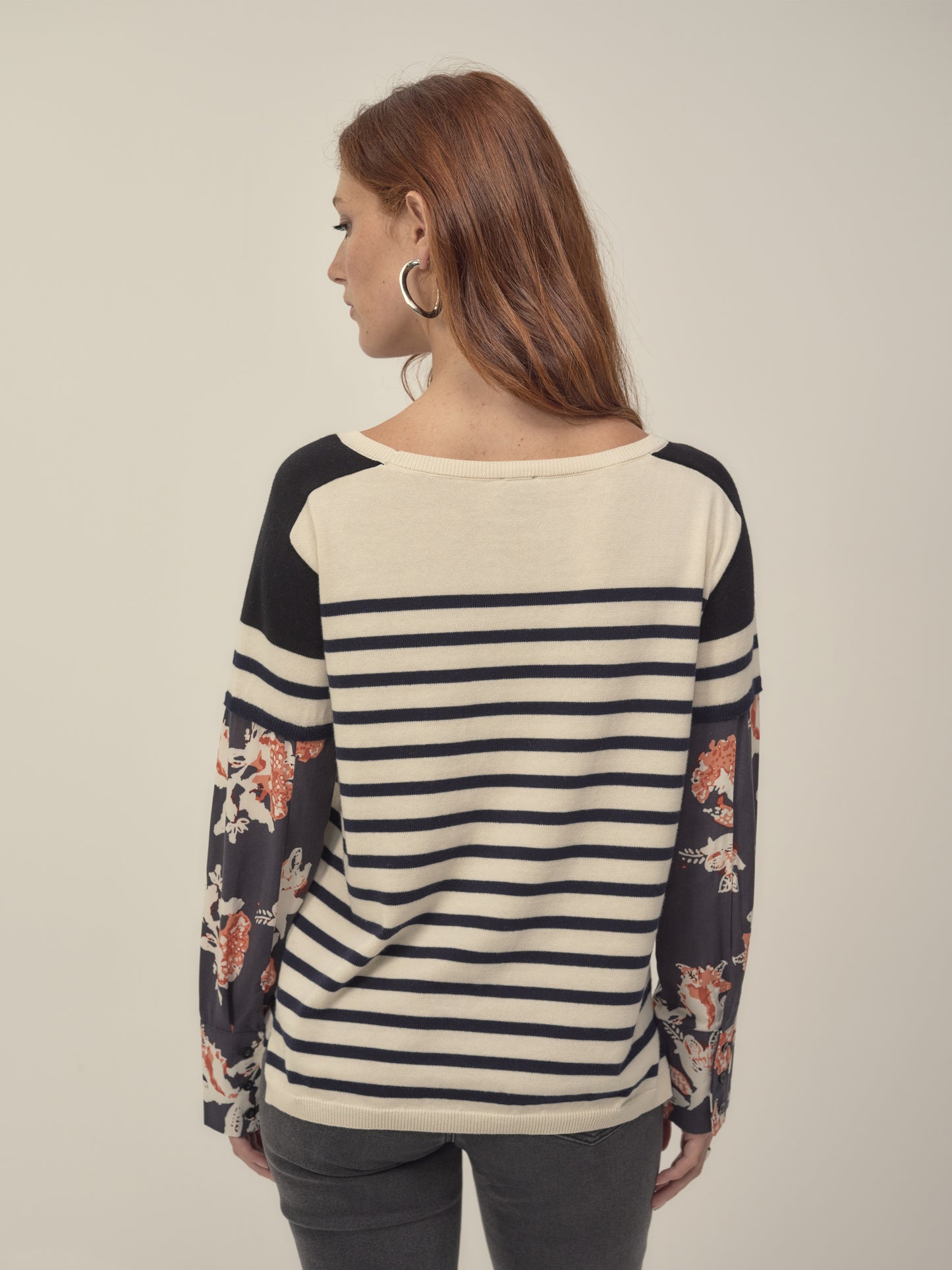 Long Sleeve Breton Top