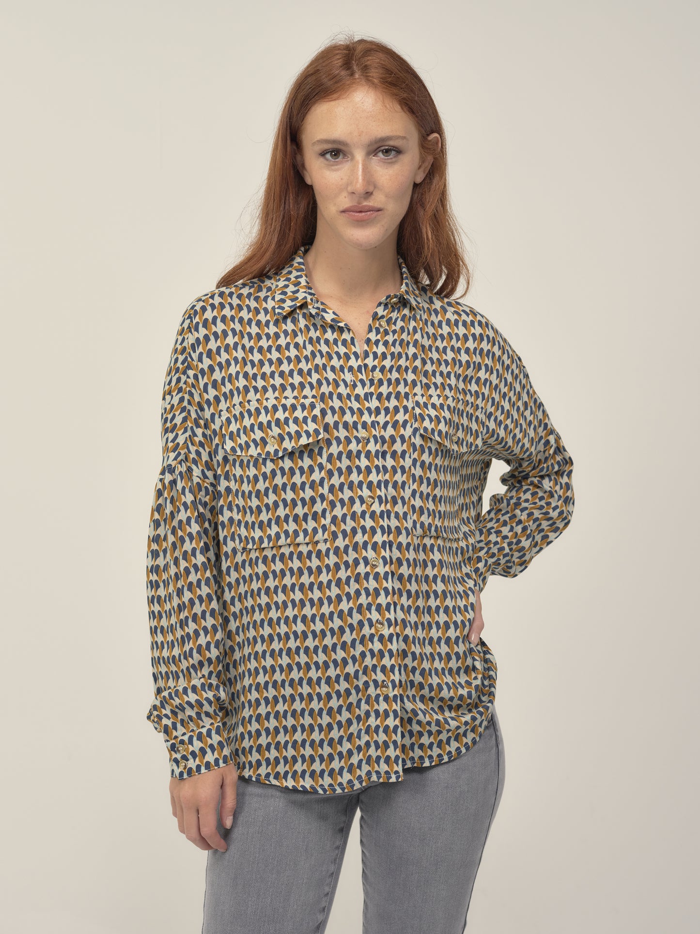 Micro Print Shirt
