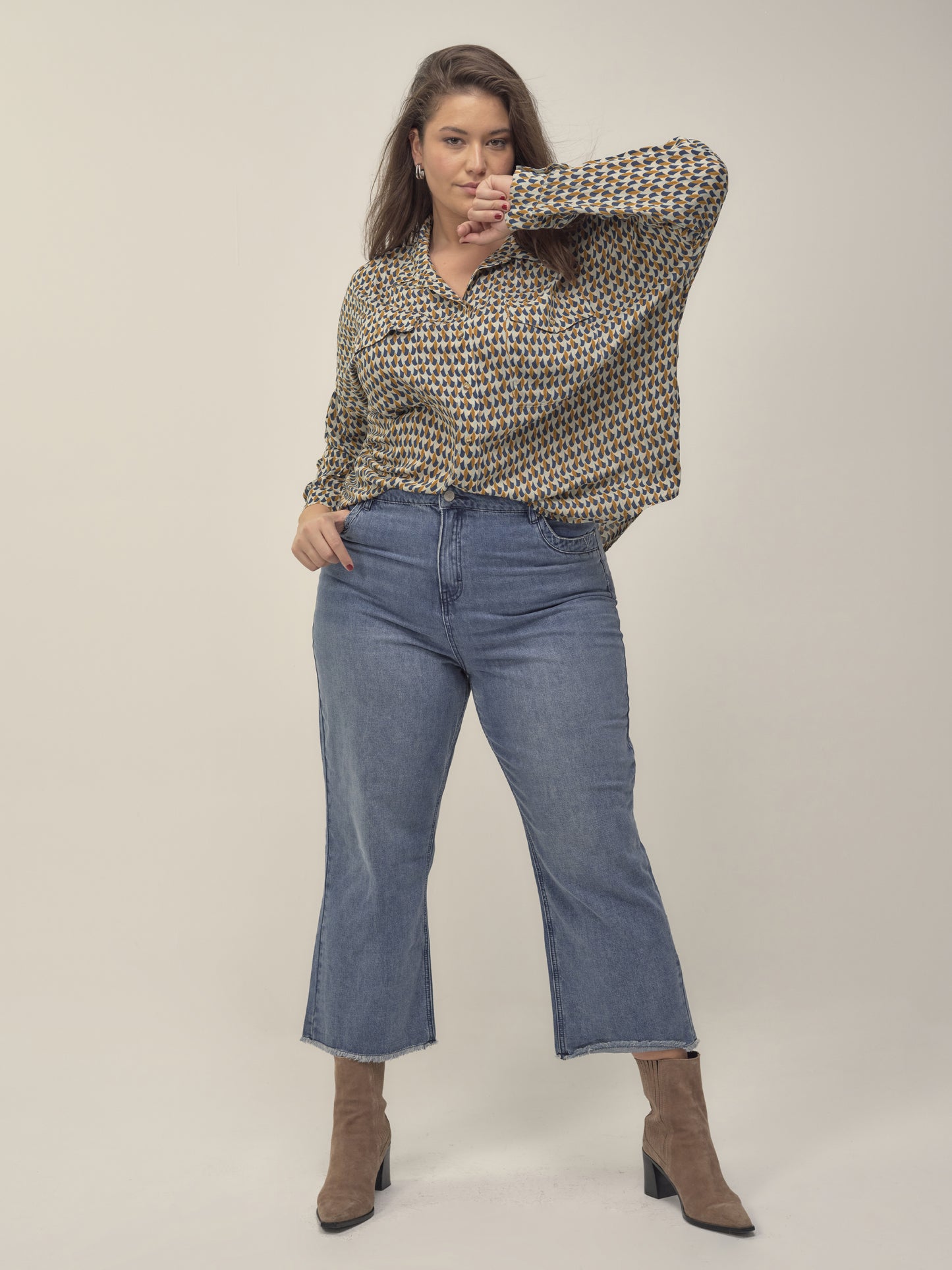 Micro Print Shirt