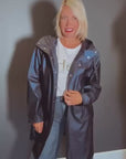 Raincoat in Ink Blue
