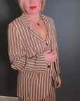 Striped Blazer