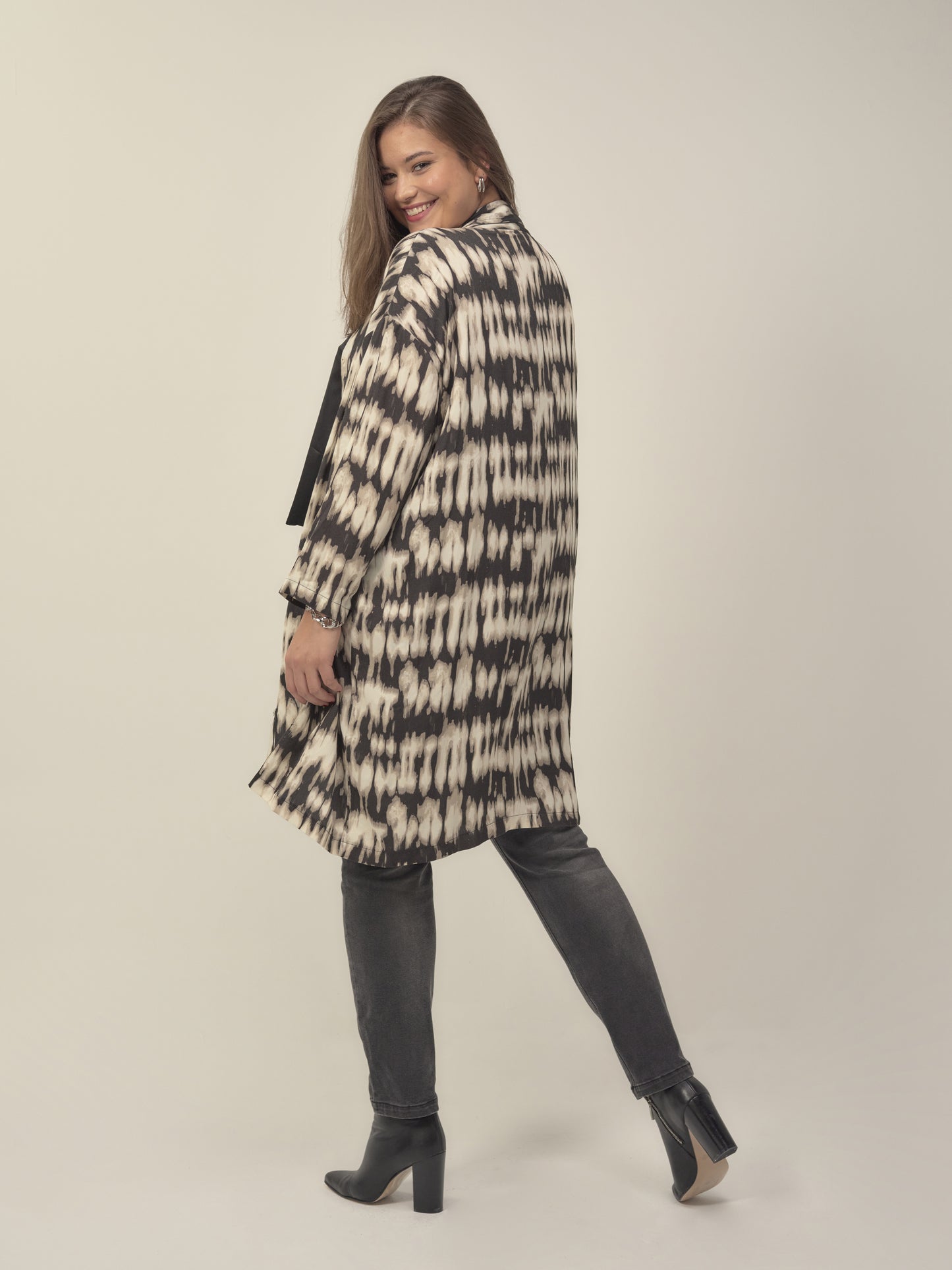Printed Shirt Dress