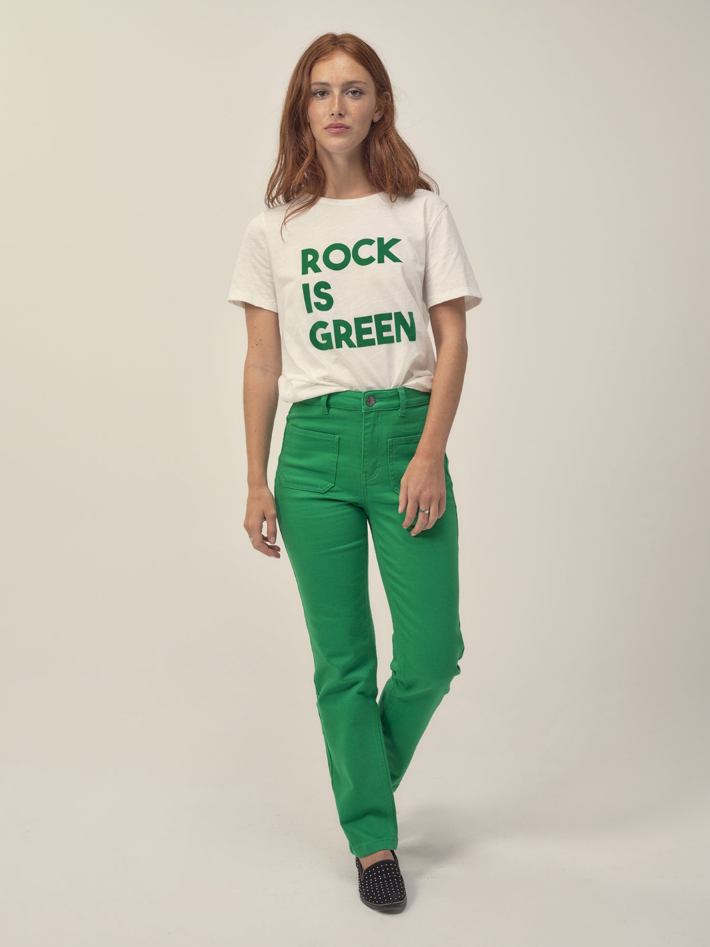 Rock Is Green T Shirt