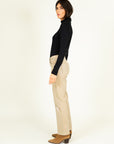 Romy Coated Jeans in Champagne Size 12