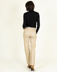 Romy Coated Jeans in Champagne Size 12