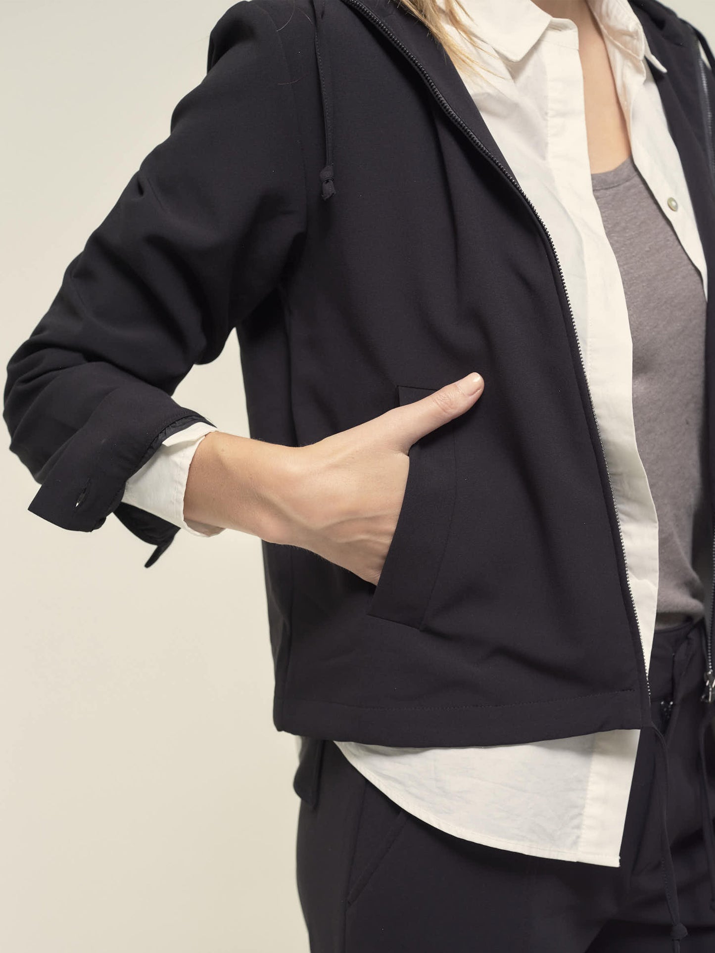 Urban Chic Jacket in Black