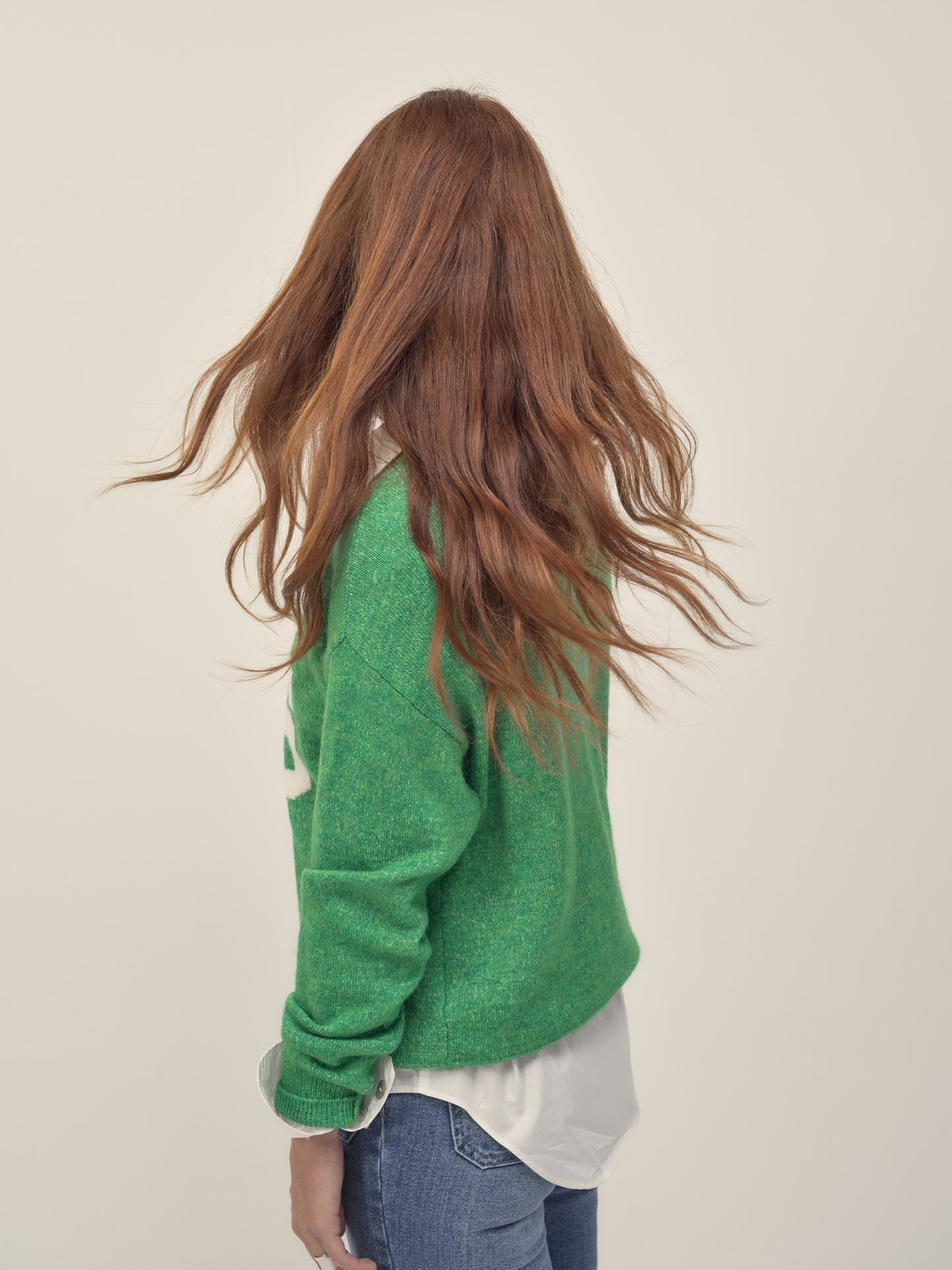 Yes Green Jumper