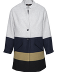 Quadricolour coat Size 8