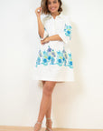 Tunic Dress with shirt collar Size 18