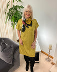 Faux suede dress Size 14, 18