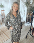 Wrap shirt dress Size 18