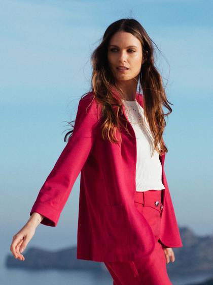 Limited Edition Pink Casual Blazer