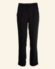 Satin band Trousers in Black Size 8, 12, 18,