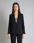 Satin Band Blazer Size 12, 20