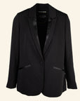 Satin Band Blazer Size 12, 20