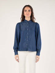 Lyocell Shirt in Denim