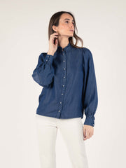 Lyocell Shirt in Denim