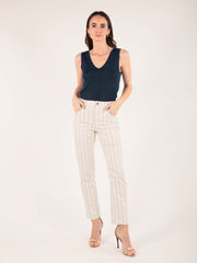 ALEXA Striped Trousers