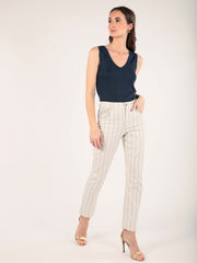 ALEXA Striped Trousers