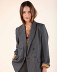Tailored Blazer in Grey