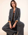 Tailored Blazer in Grey
